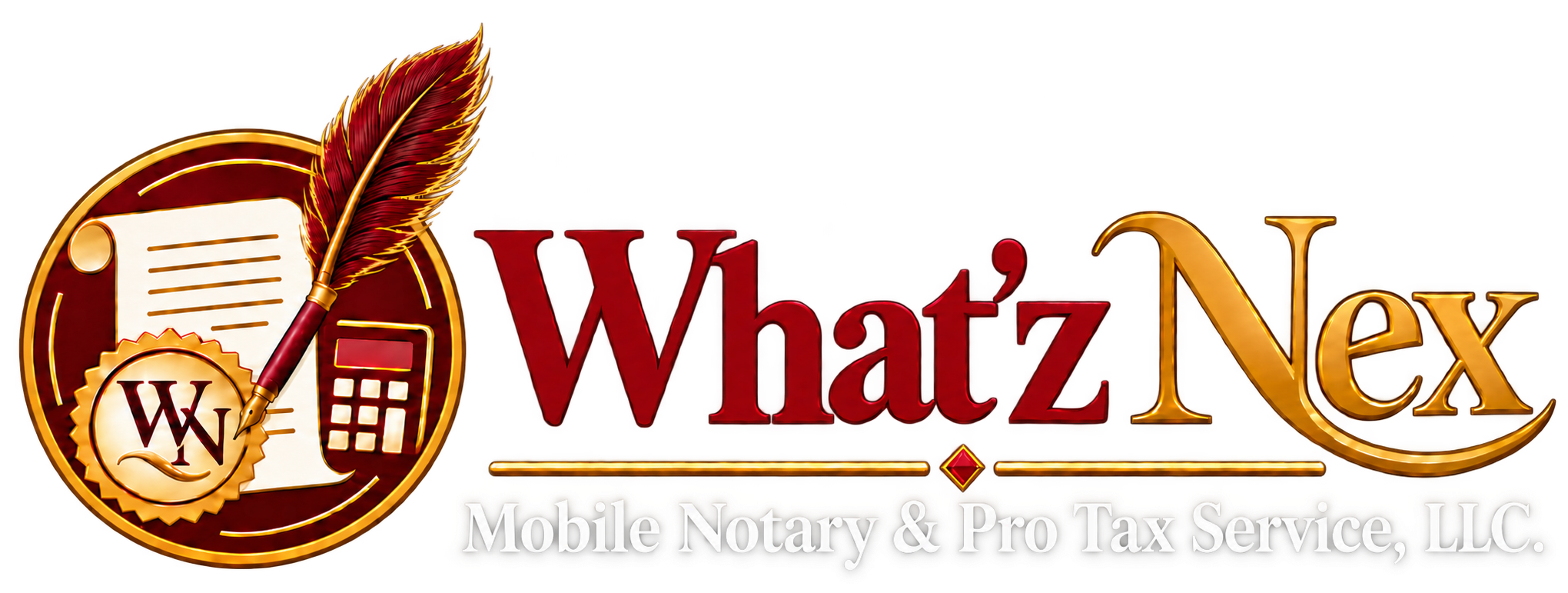 What'z Nex Mobile Notary & Pro Tax Service, LLC.